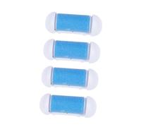 ERINGOGO 10 pièces Replacement Roller Heads For Electric Foot Care Tool Water-resistant Plastic Foot Exfoliator Rollers For Dead Skin And Peeling Ergonomic And Portable