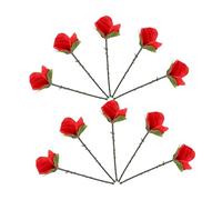 ERINGOGO 10 Pièces Rose Pliable Tours Illusion Fleur Apparente Accessoires Performance Scène