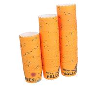 ERINGOGO 100 Pièces Caissettes Muffins Papier Halloween Forme de Chapeau de Magicien Caissettes Cupcake Décoratives pour Fête Papier Alimentaire Écologique Lot pour Pâtisserie et Décoration