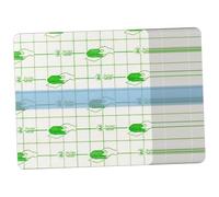 ERINGOGO 100 pièces Palette de Maquillage Adhésive Palette Main Imperméable Film PU Outil Professionnel pour Mélanger Cosmétiques et Protéger la Peau