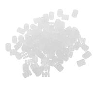 ERINGOGO 100 Pièces Protecteurs de Câble de Frein Vélo Silicone Manchons O-Ring Anti-Vibration Embouts de Protection pour Câbles de Frein VTT et Route Accessoires Réparation et Étanche