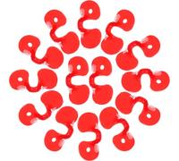 ERINGOGO 1000 pièces Lunettes Anti-picage Poulet Plastique Protection Oculaire sans Broches Installation Facile pour Poules Coqs et Faisans Lot