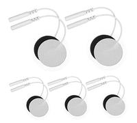 ERINGOGO 10pièces Auto-adhésives Silicone Pour Massage Coussinets Ronds Professionnels Multifonctionnels Idéaux Pour Soulagement Musculaire Et Thérapie Électrique