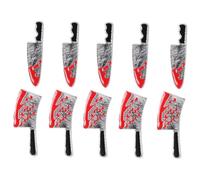 ERINGOGO 10pièces Breloques Métalliques Pour Nail Art Halloween Petits Bijoux Fantaisie Coupe-sang Décoration Créative Pour Ongles Et Manucure