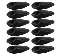 ERINGOGO 12 Embouts De Cadre De Vélo Boucles De Câble Accessoires De Câblage Interne Kit De Câblage De Dérailleur Noir