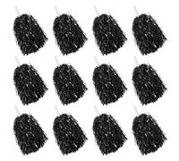 ERINGOGO 12 Pièces Cheerleader Pom Poms avec Poignée Antidérapante Léger pour Esprit Équipe Animations Sportives et Fêtes de Football