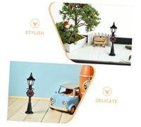 ERINGOGO 12 Pièces Dollhouse Outdoor Pathway Lights for DIY Village Scenes Christmas Decor
