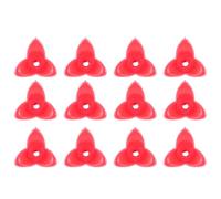 ERINGOGO 12 Pièces Fleurs de Remplacement pour Mangeoire à Oiseaux Ports Alimentaires Forme de Fleur Accessoires Durables pour Mangeoires d'oiseaux du Jardin