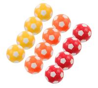 ERINGOGO 12 pièces Lot de Balles Foot pour Babyfoot Mini Durables et Faciles à Nettoyer Accessoires Officiels pour Jeu de Football de Table Surface Lisse pour Jeu Fluide Adapté à Tous Âges