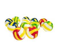 ERINGOGO 12 pièces Mini Volleyballs Colorés PU Jouets de Décompression Amusants pour Accessoires Ludiques pour Adultes