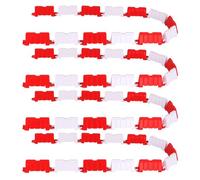 ERINGOGO 120 Mini barrières de Circulation - Panneaux de signalisation en Plastique à l'échelle 1:18 - Modèle de barrière Miniature pour Voiture télécommandée, idéal pour Les fêtes