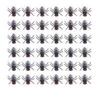 ERINGOGO 120 Pièces Insectes Jouets Réalistes Mouches Noires Plastique pour Farces Halloween et Fête Poisson Avril Accessoires et Réutilisables pour Familiaux