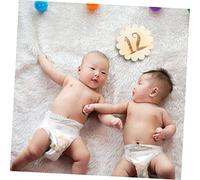 ERINGOGO 12pièces De Mois De Naissance Garçon Fille Accessoires Pour Photographier De Développement Avec Design Dentelle