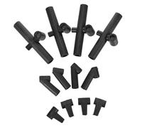 ERINGOGO 12pièces Kit De Cerf-Volant De Rechange pour Cerf-Volant Acrobatique Connecteurs De Tige Plastique pour Meilleure Stabilité Installation Facile