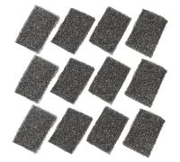 ERINGOGO 16 Pièces tampon de coton éponges pointillées faire des éponges noires Sponge de maquillage noir