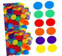 ERINGOGO 180 pièces Jetons de Bingo Colorés Accessoires de Comptage pour Jeux de Société et Fêtes Marqueurs Polyvalents pour Poker Apprentissage et Animation de Groupe