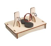 ERINGOGO 1ensemble Kit De Modèle De Moteur Bois De Matériaux pour Expériences Scientifiques Électriques Jouet Assemblage pour Projets Éducatifs Et Créatifs