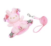 ERINGOGO 1ensemble Laisse Et Réglables pour Et Petits Chiens Kit De Extérieur Rose avec Corde De pour Entraînement Et Sorties