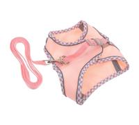 ERINGOGO 1ensemble pour Chiens Réfléchissant Et Ajustable avec Laisse De De pour Chiens Pratique Et Confortable pour Entraînement Et