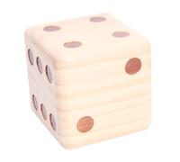 ERINGOGO 1pièce Grand à Jouer Bois Dés Décoratifs pour École Fête Bar Et Activités Ludiques