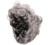 ERINGOGO 1pièce Old Lady Wig Cosplay Perruque De Dame Grise Pour Costumes Accessoire De Spectacle Et Déguisement De Carnaval