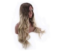 ERINGOGO 1pièce Perruque Longue Bouclée Femme Cheveux Synthétiques Coiffure Cosplay Avec Écrin Et Filet Style Épuré Pour Fête Halloween Et Usage Quotidien