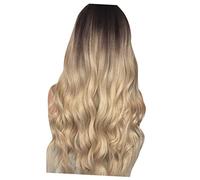 ERINGOGO 1pièce Perruque Longue Ombre Avec Frange Accessoire De Mode Élégant Pour Femme Idéale Pour Parties Et Cosplay