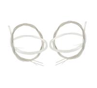 ERINGOGO 2 Ensembles Jeu de Cordes Nylon pour Guitare Cordes de Remplacement pour Guitares Folk et Classiques Durables pour Pratique Fréquente et Performance