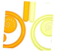 ERINGOGO 2 Ensembles Kits de Dessin Éducatifs pour Garçon Fille Règle de Traçage DIY de Peinture pour Développer Imagination