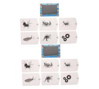 ERINGOGO 2 Ensembles Lenticular Animation Science Experiment Kit for Educational DIY Toy for Optics Visual Illusion Stem Learning