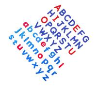 ERINGOGO 2 Ensembles Lettres Magnétiques et Aimants pour Réfrigérateur Jeu Puzzles Éducatif avec Bande Amovible Décoration Maison et Apprentissage Langue Anglaise