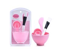 ERINGOGO 2 ensembles Set de Kits DIY Bols pour Masques Faciaux avec Pinceaux Maquillage et Outil de Mesure Pratique et Délicat pour Soins Visage Couleur Aléatoire