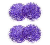 ERINGOGO 2 Paires de Compresses Relaxantes Yeux en Gel Pvc, Coussinets Oculaires Rafraîchissants pour L'été, Réduisent les Poches et Apaisent la Peau Autour des Yeux