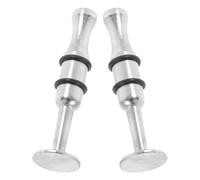 ERINGOGO 2 Pcs Appareil D'entraînement Force Buccale pour Saxophone et Cornet en Métal Portable Multifonction pour Professionnels et Débutants