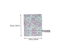 ERINGOGO 2 pièces à Couches Suspendu Étanche Réutilisable et Lavable Organiseur Zippé pour Couches et Accessoires Garçon Fille Design Cartoon Pratique et