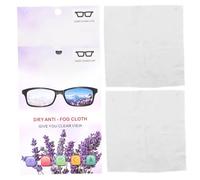 ERINGOGO 2 pièces Chiffons Nettoyants pour Lunettes Anti-buée Réutilisables et Portables Lingettes Microfibres pour Écrans et Lentilles Lot de Pratiques pour Nettoyage sans Traces