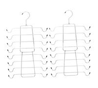 ERINGOGO 2 pièces Cintres Soutien-Gorge INOX Pliants Couches Gain de Place Organiseur de Placard Multi-Usage pour Débardeurs