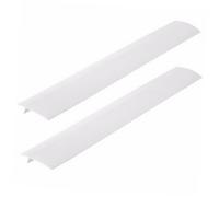 ERINGOGO 2 Pièces Combleurs d'Espaces pour Cuisinière à Gaz 635 CM Blanc Barrières Anti-Huile Résistantes à la Chaleur pour Plan de Travail Couvercles Pratiques Cuisine Facile à