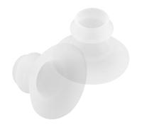 ERINGOGO 2 Pièces Convertisseur De Tire-lait Inserts De Bride Insert De Bride De Pompe Taille De Bride Inserts De Pompe Bride En Silicone Inserts Pour Tire-lait Gel De Silice Transparent
