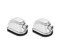 ERINGOGO 2 pièces Crochets Tambour Zinc Alliage Accessoires Oreille Tambour Résistants pour Batterie Caisse Claire et Grosse Caisse