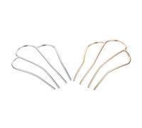 ERINGOGO 2 pièces Épingles Cheveux Vintage Métal Couronne Fourchettes Coiffure Résistantes Accessoires Élégants pour Chignons et Coiffures Féminines