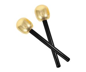 ERINGOGO 2 Pièces Faux Accessoires De Microphone Microphone De Simulation Enfants Faux Micro Prétendre Modèle D'accessoire Petit Micro Abdos Doré