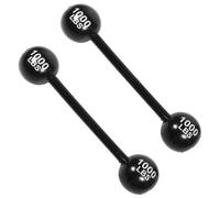 ERINGOGO 2 pièces Inflatable Barbell Toy Épais et Sportif Parent Garçon Fille pour Filles et Garçons Accessoire de Fête pour Jeux Extérieurs et