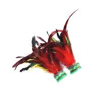 ERINGOGO 2 pièces Jianzi Shuttlecock Jeu de Plein Air Coloré pour Garçon Fille et Adultes Améliore Coordination et Équilibre