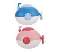 ERINGOGO 2 pièces Jouets de Bain sous Marins pour Tout Petits Jouets Flottants Remontoir Amusants pour Garçons et Filles Lors Bain et Piscine