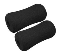 ERINGOGO 2 pièces Lot Manchons Mousse Antidérapants pour Poignées Équipements Fitness Haute Élasticité Protection pour Haltères et Barres