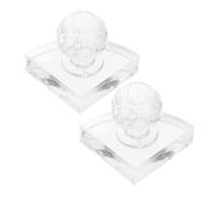 ERINGOGO 2 pièces Outil de Pressage Maquillage pour Fard à Paupières Blush Highlighter Outil Multifonction DIY Réparation et Compactage Cosmétiques