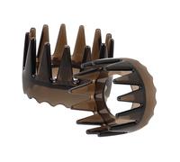 ERINGOGO 2 Pièces Peigne de Massage Chevelu Plastique Large Dents Brosse Exfoliante pour Shampooing Nettoyage et Stimulation Chevelu Compact et Résistant pour Femme et Homme