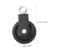 ERINGOGO 2 pièces Poulie de Fitness pour Câble Accessoires de Musculation Résistants et Polyvalents pour Entraînement de Force Roue de Poulie Petite et Installation Facile pour Usage