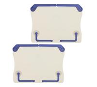 ERINGOGO 2 Pièces Pupitre Pliable Portable pour Partitions de Musique Support de Bureau Stable pour Partitions et Facile à Déplier Compatible Piano et Guitare pour Maison et Studio